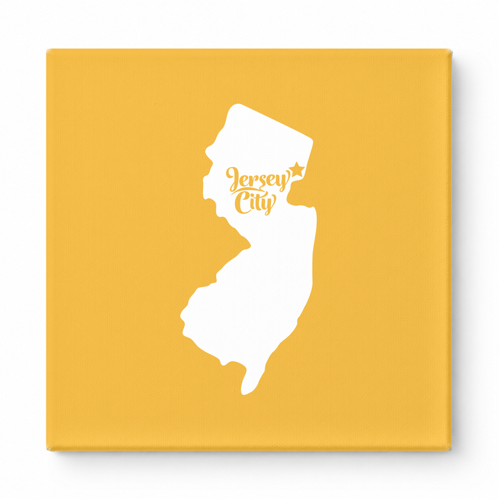 Home Sweet Jersey City — New Jersey State Silhouette