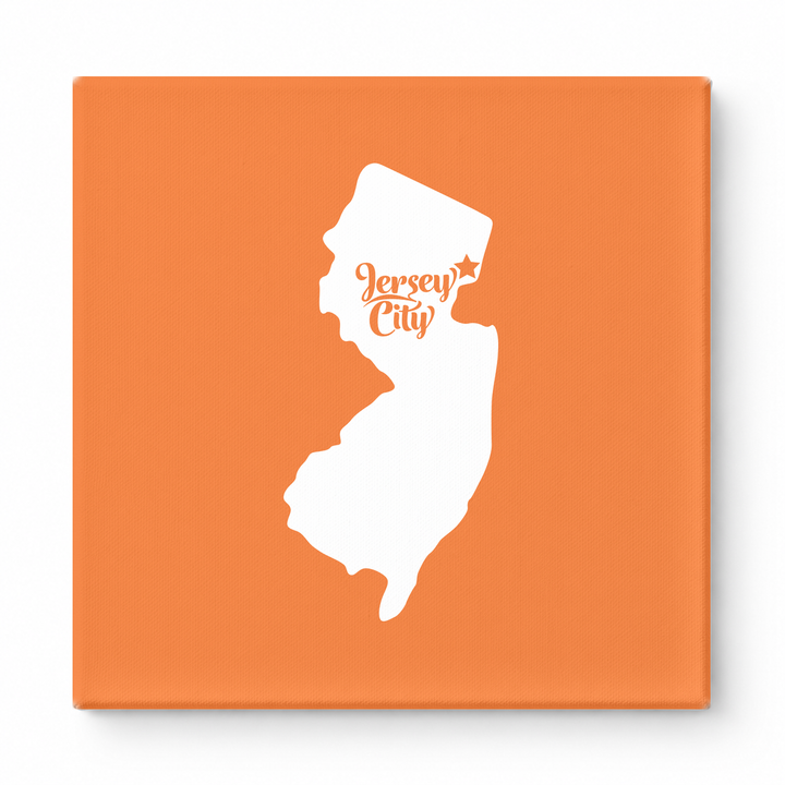 Home Sweet Jersey City — New Jersey State Silhouette