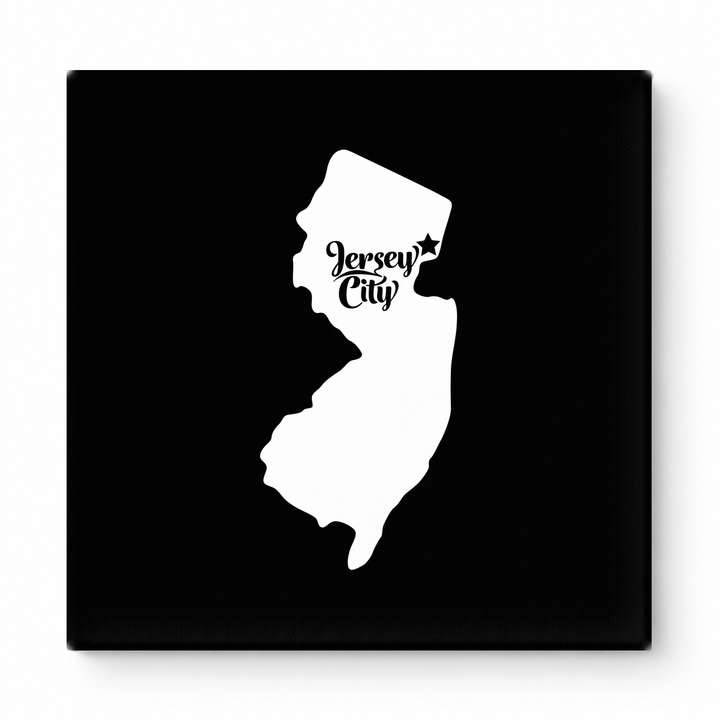Home Sweet Jersey City — New Jersey State Silhouette