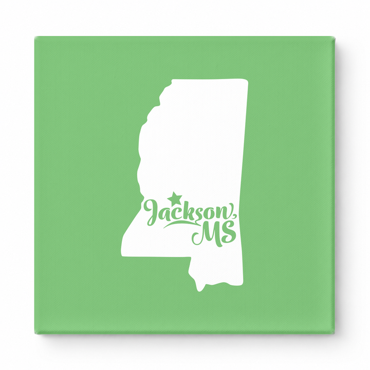 Home Sweet Jackson — Mississippi State Silhouette