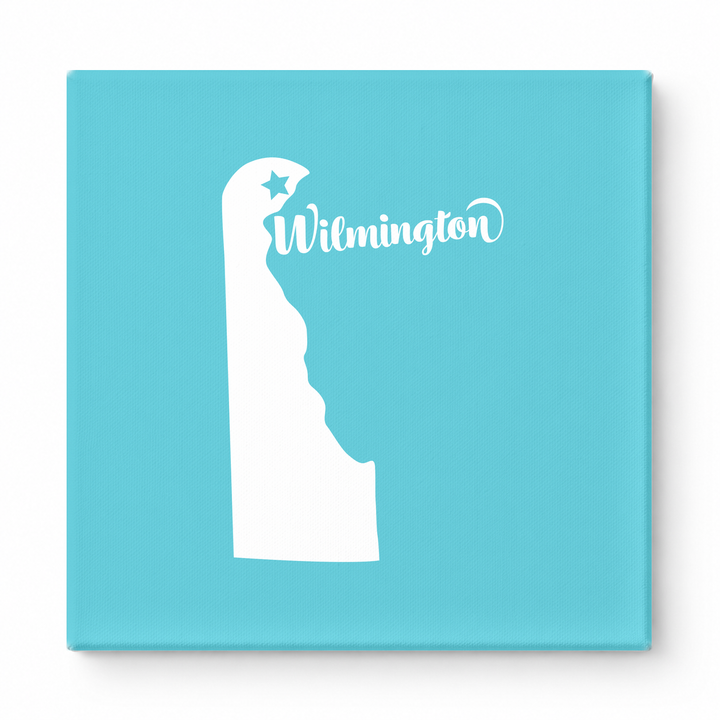 Home Sweet Wilmington — Delaware State Silhouette