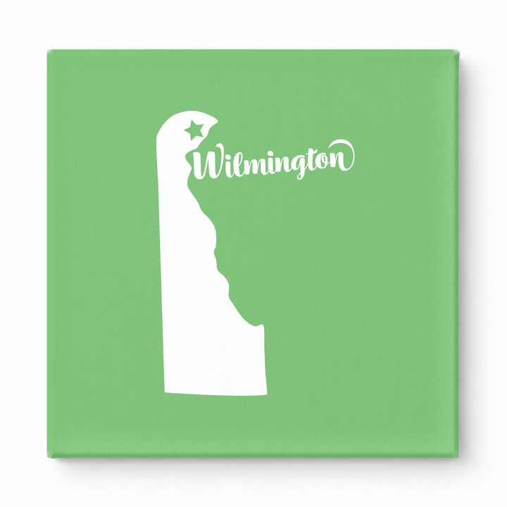 Home Sweet Wilmington — Delaware State Silhouette