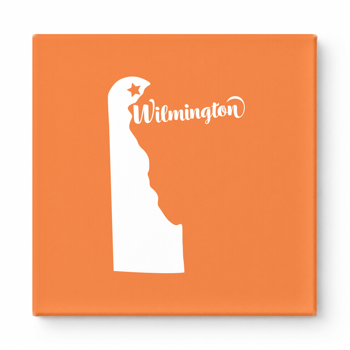 Home Sweet Wilmington — Delaware State Silhouette