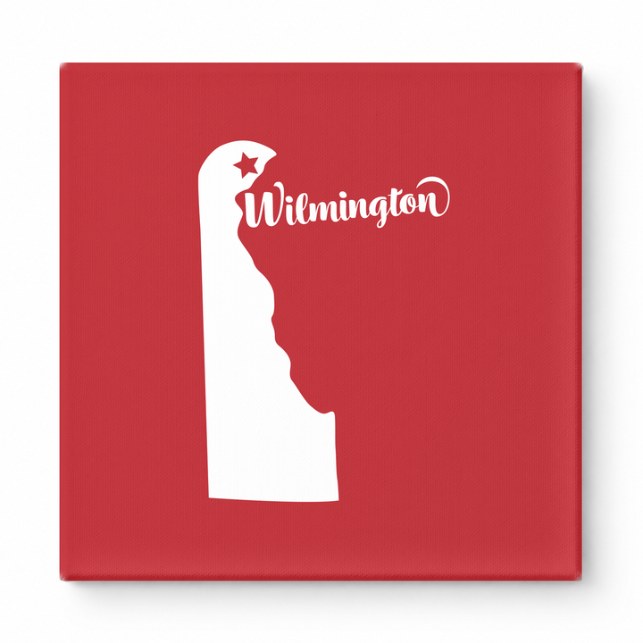 Home Sweet Wilmington — Delaware State Silhouette