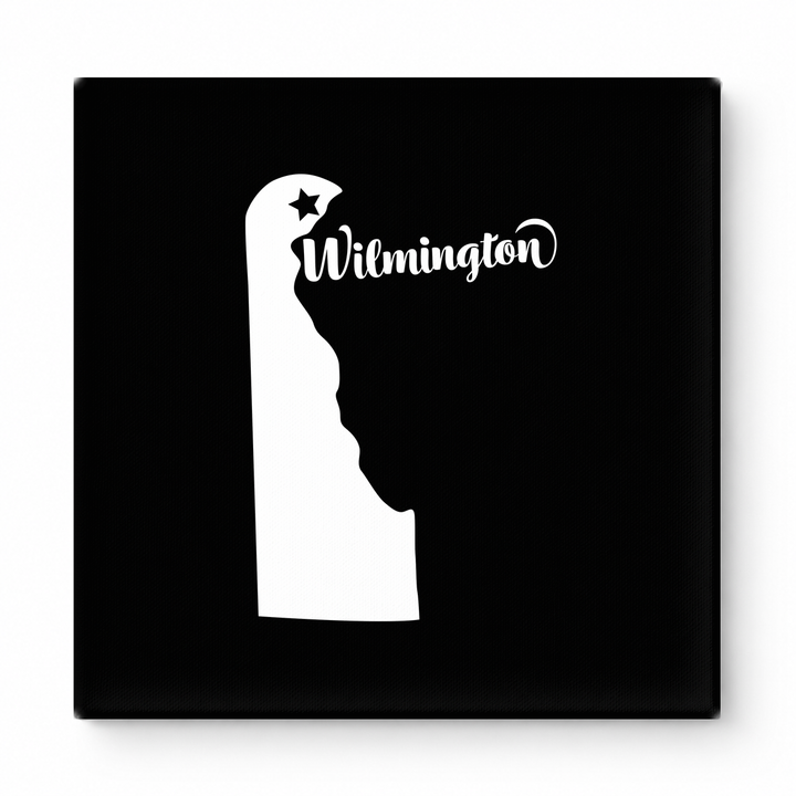 Home Sweet Wilmington — Delaware State Silhouette
