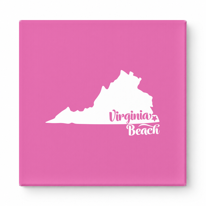 Home Sweet Virginia Beach — Virginia State Silhouette
