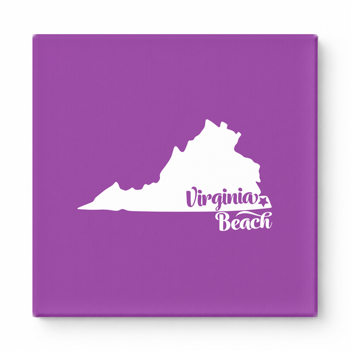 Home Sweet Virginia Beach — Virginia State Silhouette