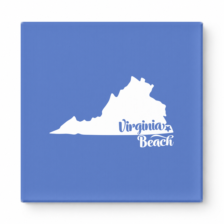 Home Sweet Virginia Beach — Virginia State Silhouette