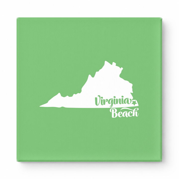 Home Sweet Virginia Beach — Virginia State Silhouette