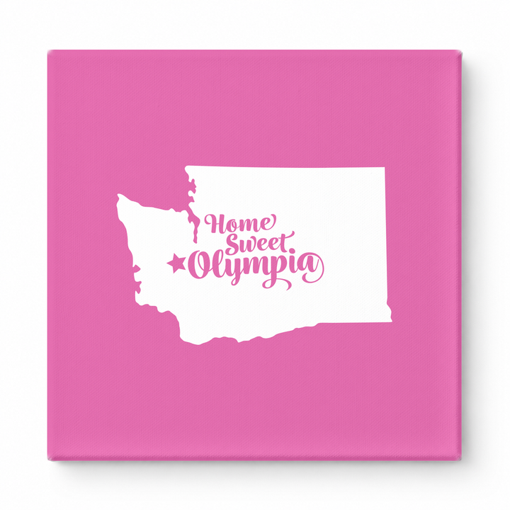 Home Sweet Olympia — Washington State Silhouette