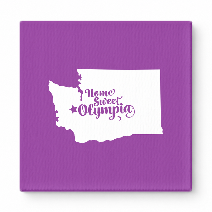 Home Sweet Olympia — Washington State Silhouette