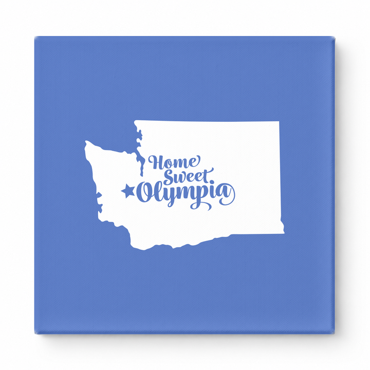 Home Sweet Olympia — Washington State Silhouette