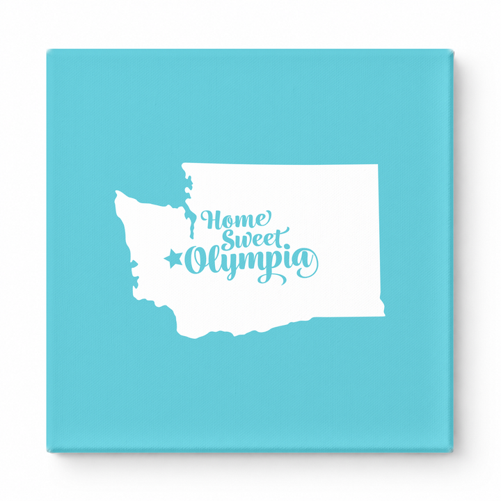 Home Sweet Olympia — Washington State Silhouette