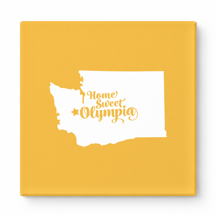 Home Sweet Olympia — Washington State Silhouette