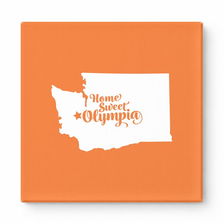 Home Sweet Olympia — Washington State Silhouette
