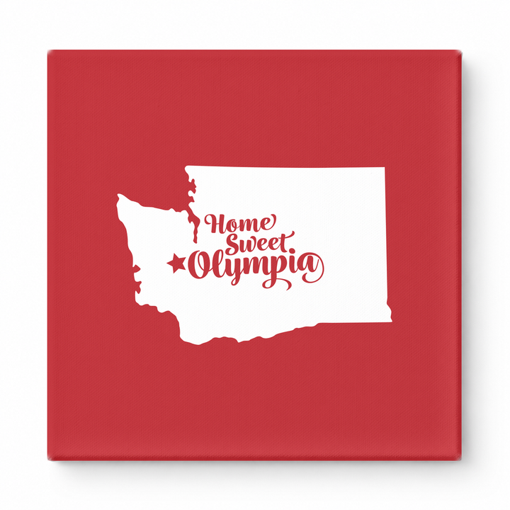Home Sweet Olympia — Washington State Silhouette