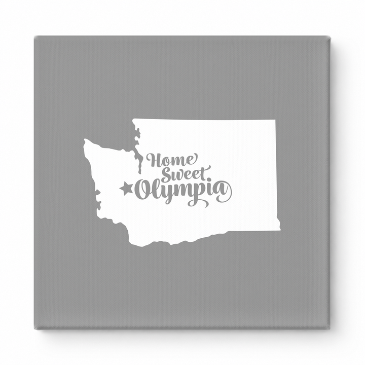 Home Sweet Olympia — Washington State Silhouette