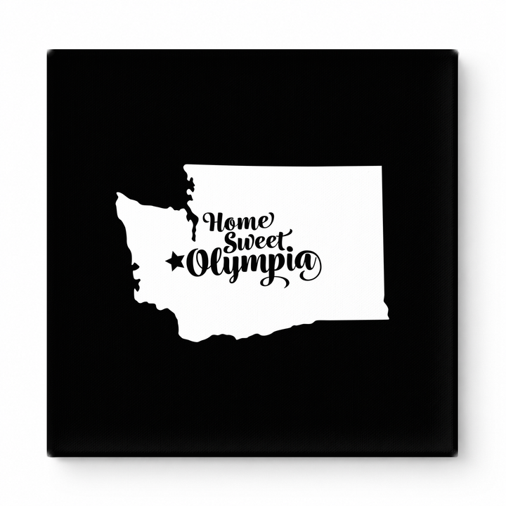 Home Sweet Olympia — Washington State Silhouette