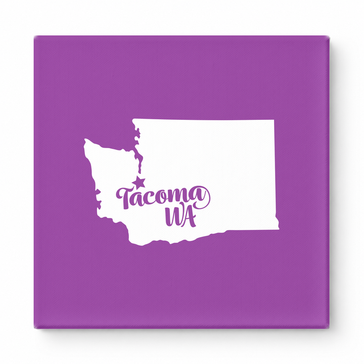 Home Sweet Tacoma — Washington State Silhouette