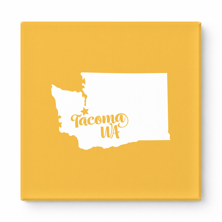 Home Sweet Tacoma — Washington State Silhouette