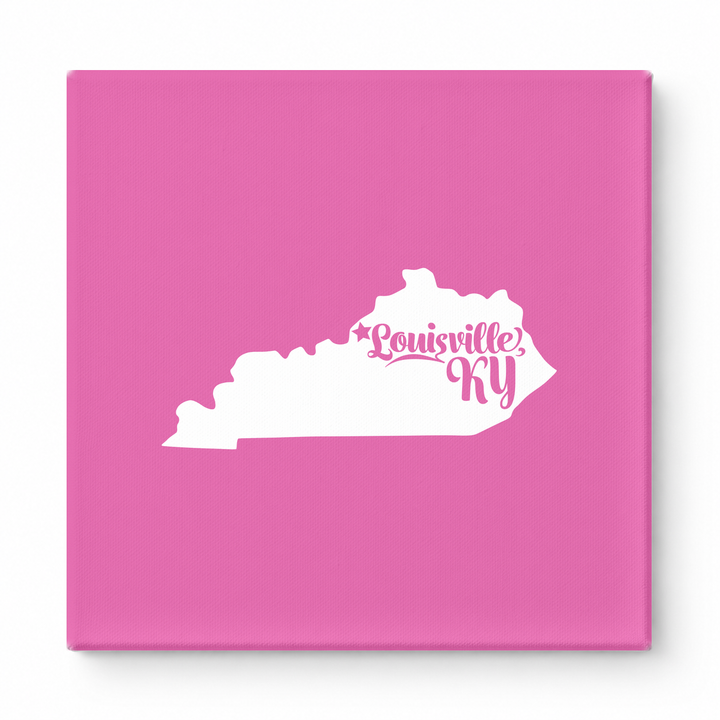 Home Sweet Louisville — Kentucky State Silhouette