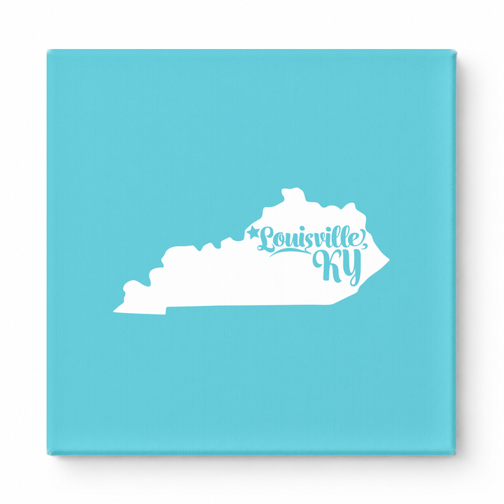Home Sweet Louisville — Kentucky State Silhouette