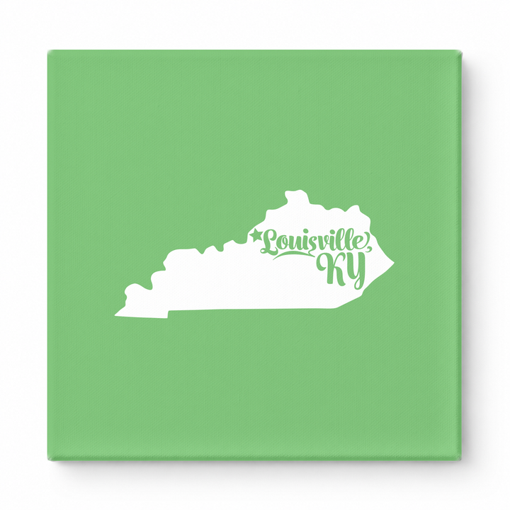 Home Sweet Louisville — Kentucky State Silhouette