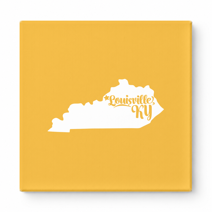 Home Sweet Louisville — Kentucky State Silhouette