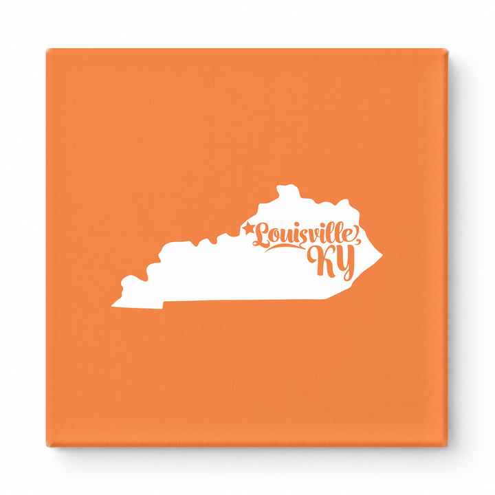 Home Sweet Louisville — Kentucky State Silhouette