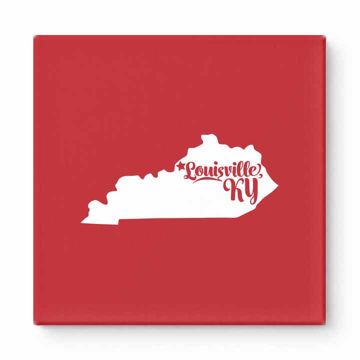 Home Sweet Louisville — Kentucky State Silhouette