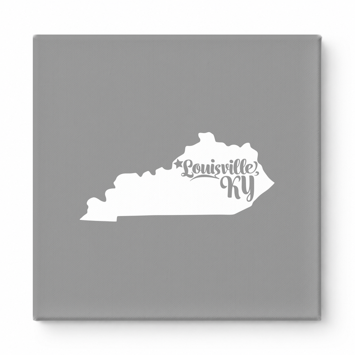 Home Sweet Louisville — Kentucky State Silhouette