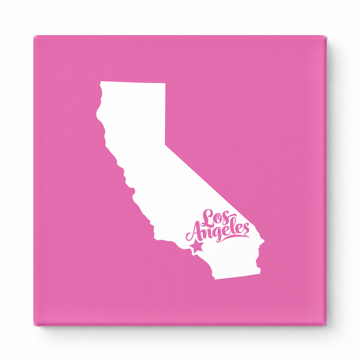 Home Sweet Los Angeles — California State Silhouette