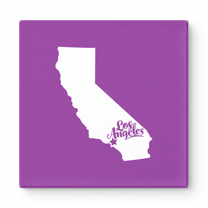 Home Sweet Los Angeles — California State Silhouette