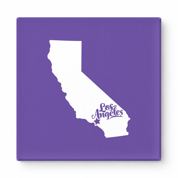 Home Sweet Los Angeles — California State Silhouette