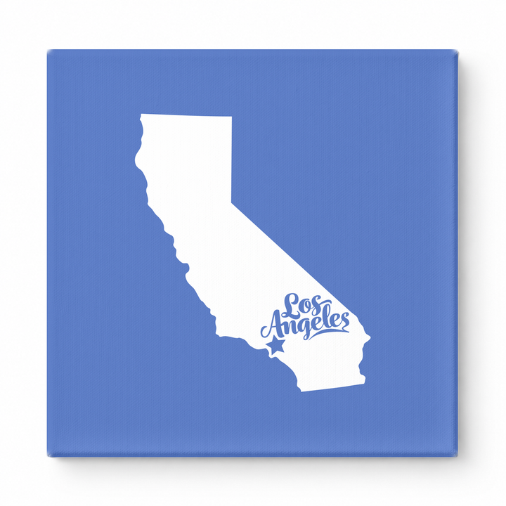 Home Sweet Los Angeles — California State Silhouette