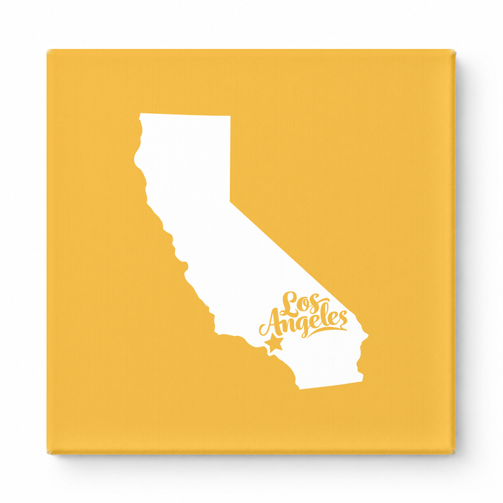 Home Sweet Los Angeles — California State Silhouette