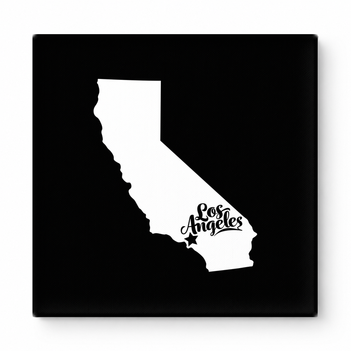 Home Sweet Los Angeles — California State Silhouette