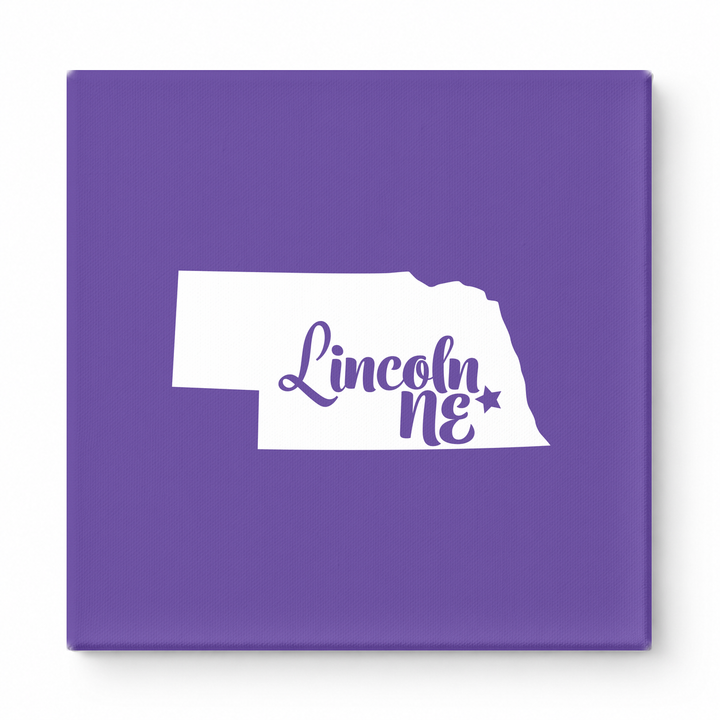 Home Sweet Lincoln — Nebraska State Silhouette