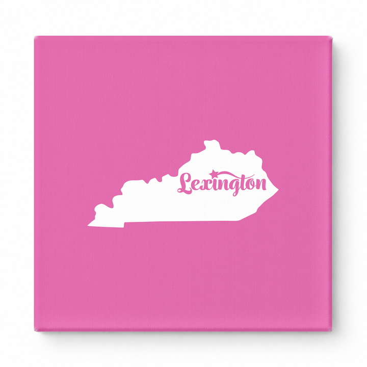 Home Sweet Lexington — Kentucky State Silhouette