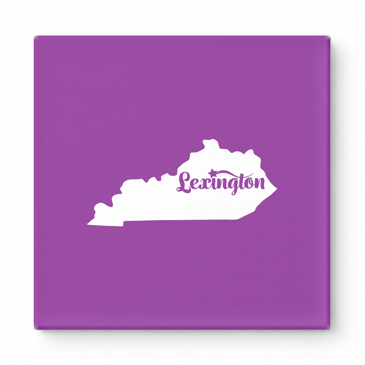 Home Sweet Lexington — Kentucky State Silhouette