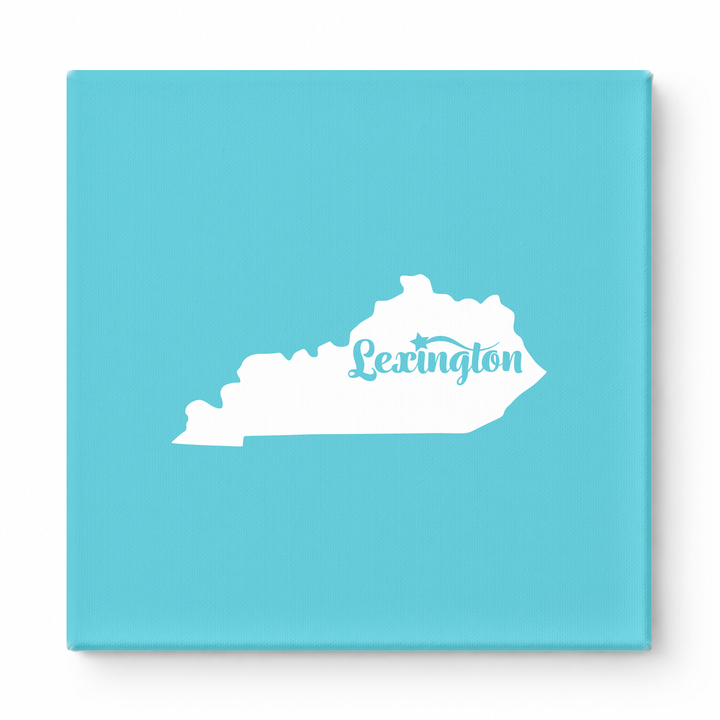 Home Sweet Lexington — Kentucky State Silhouette