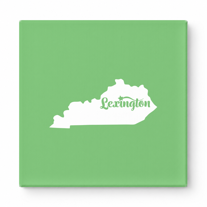 Home Sweet Lexington — Kentucky State Silhouette