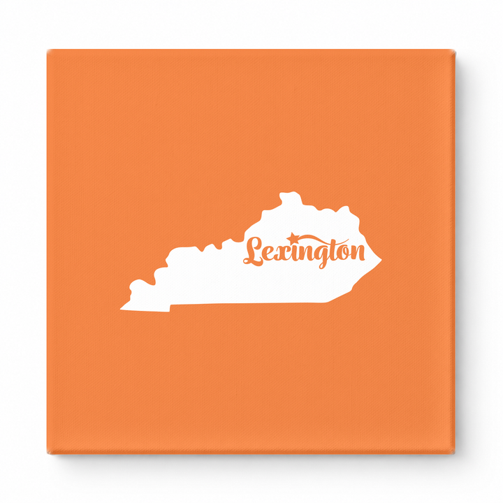 Home Sweet Lexington — Kentucky State Silhouette