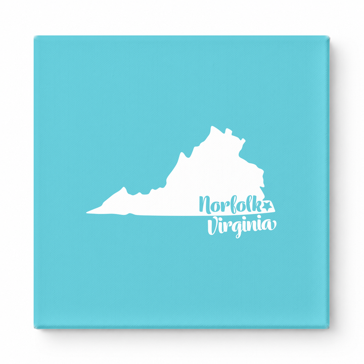 Home Sweet Norfolk — Virginia State Silhouette