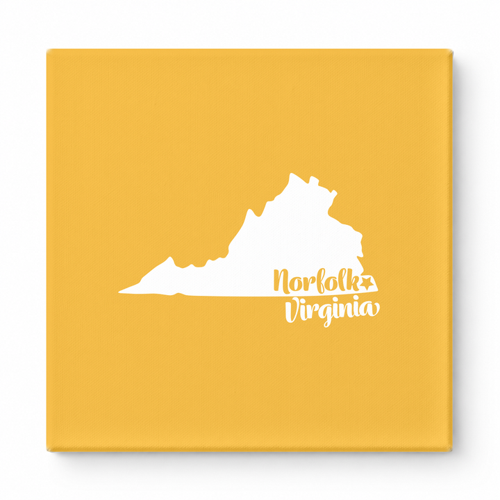 Home Sweet Norfolk — Virginia State Silhouette