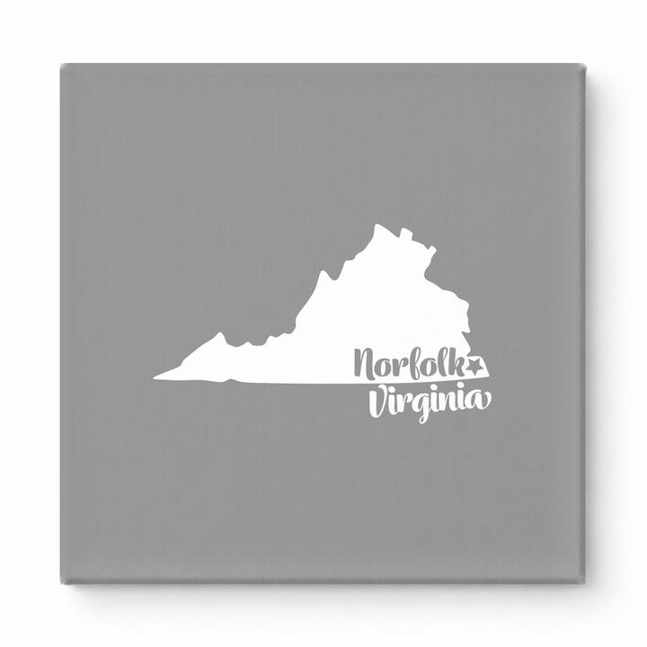 Home Sweet Norfolk — Virginia State Silhouette