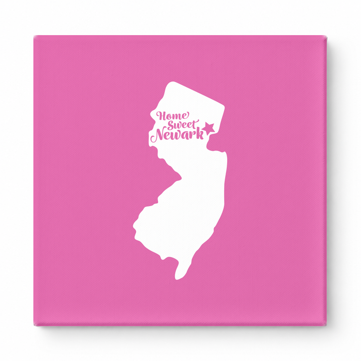 Home Sweet Newark — New Jersey State Silhouette