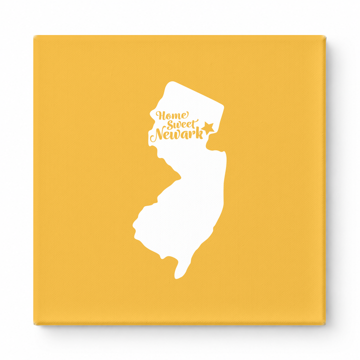 Home Sweet Newark — New Jersey State Silhouette