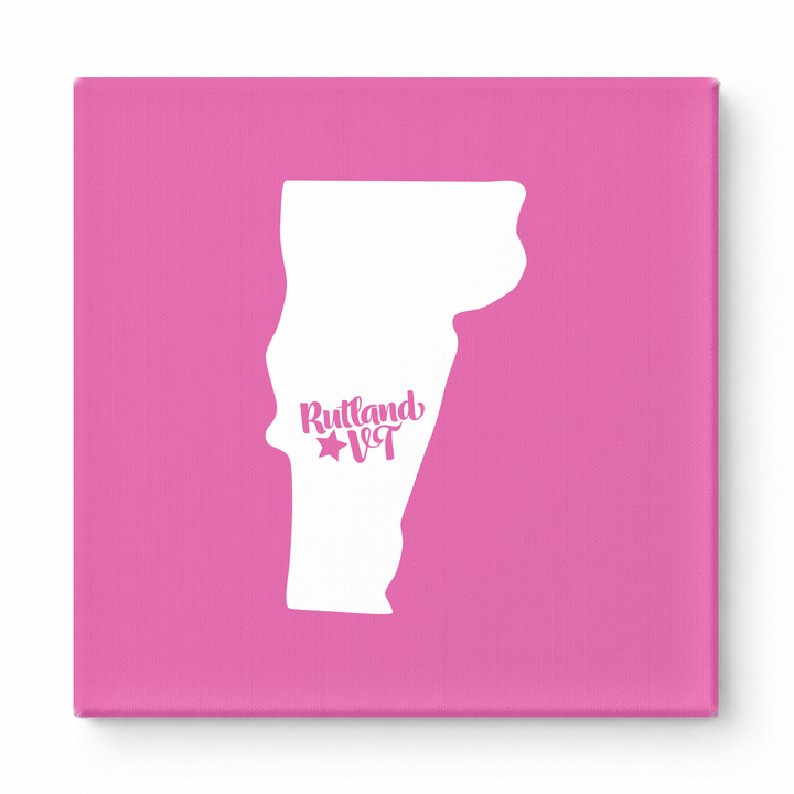 Home Sweet Rutland — Vermont State Silhouette