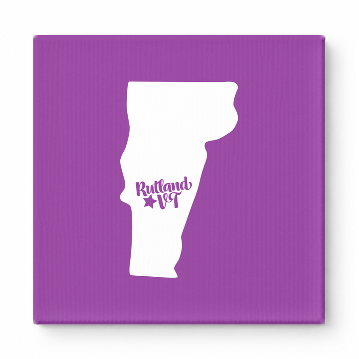 Home Sweet Rutland — Vermont State Silhouette
